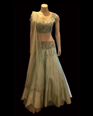 Lehenga Soft Green 