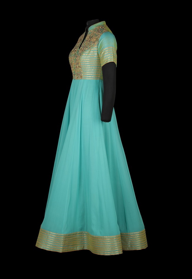 slim fit dress slacks Buy Admiral Blue Anarkali Dress 28407 Online