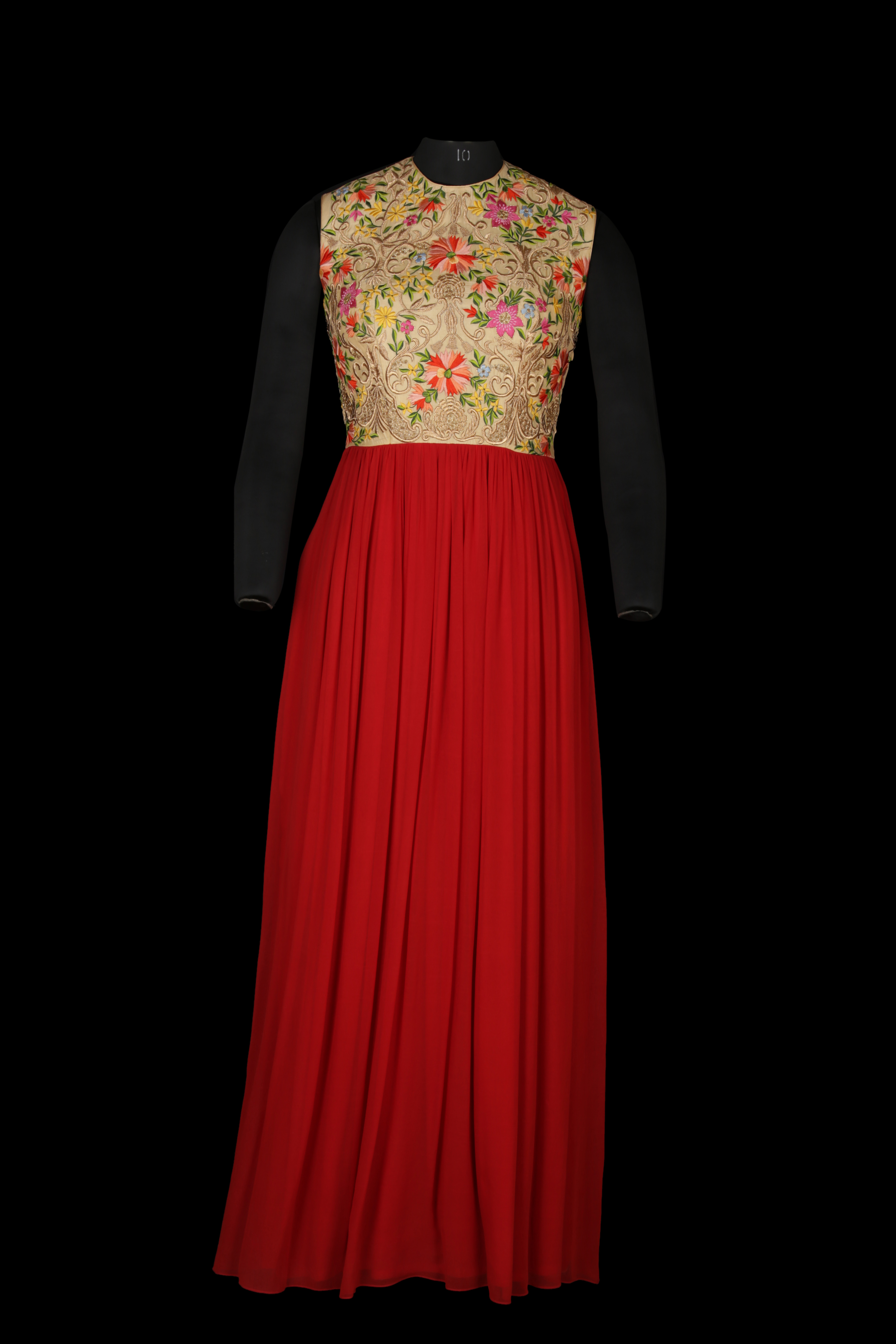 Gowns Red and Golden 