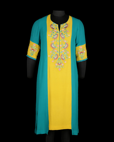 Kurti Blue/Yellow 