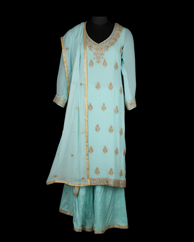 Sharara Turquoise Blue 