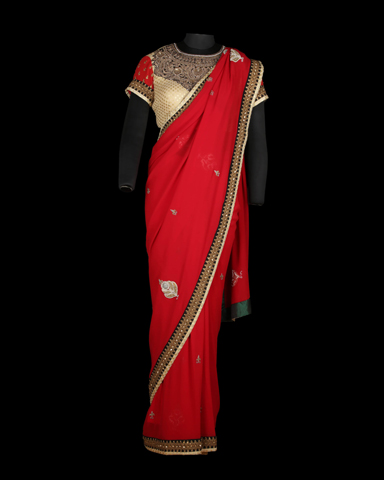 Saree Red 
